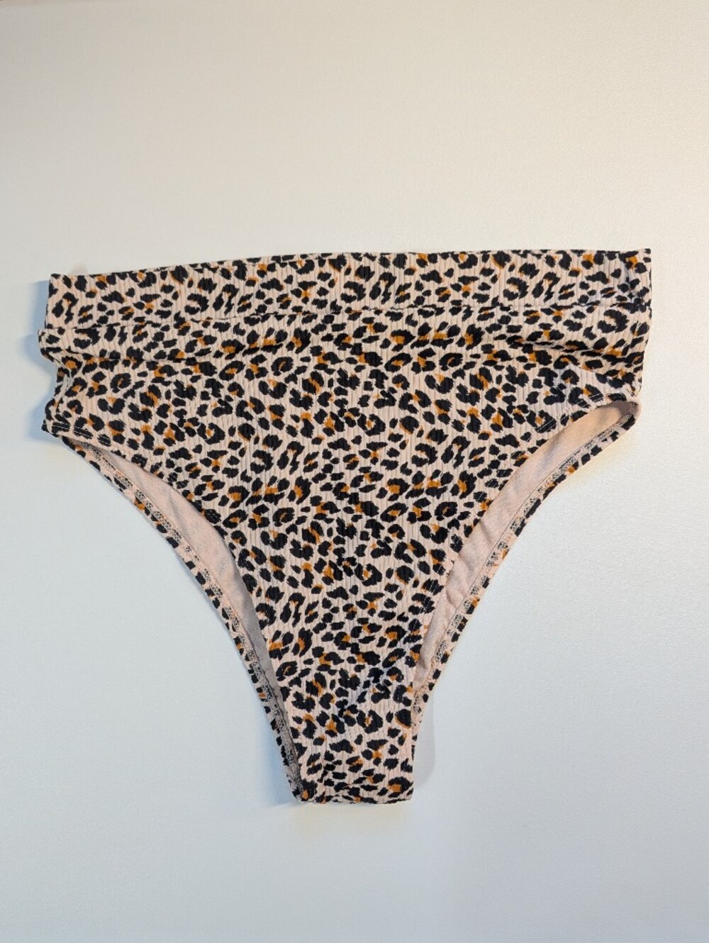Xhilaration Ribbed High Rise Bikini Bottoms size Juniors Large